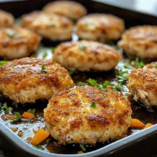 Golden Baked Chicken Rissoles: A Comforting Classic-image