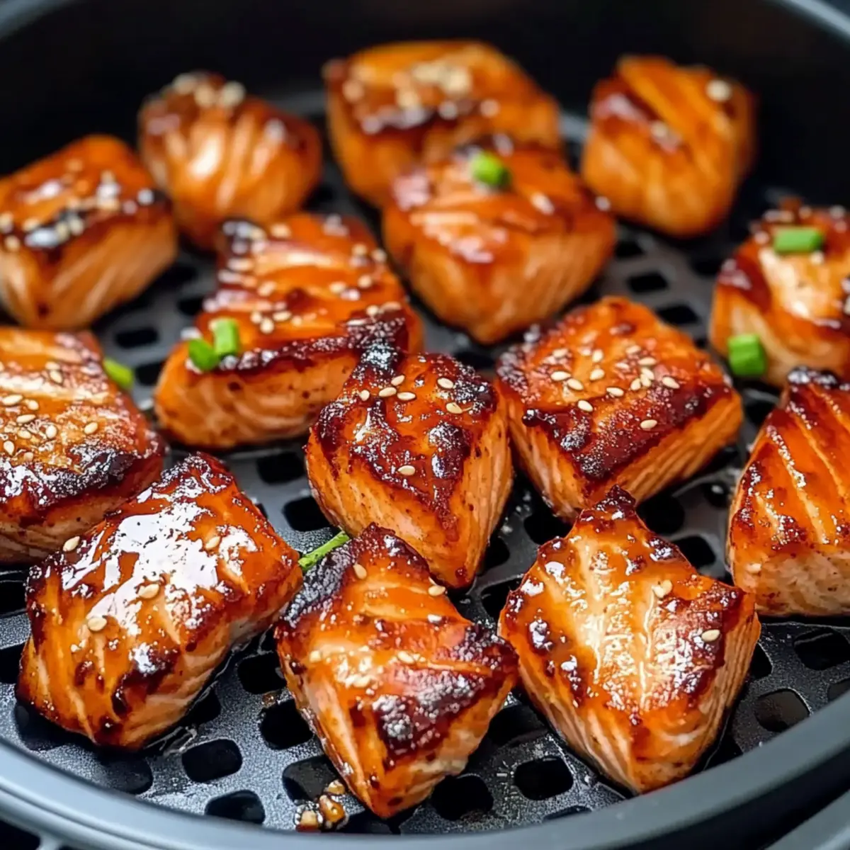 Air Fryer Salmon Bites