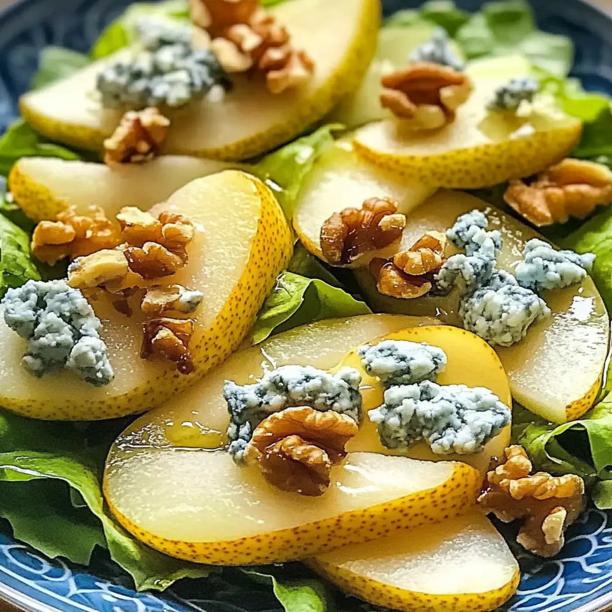 Barefoot Contessa Pear and Blue Cheese Salad