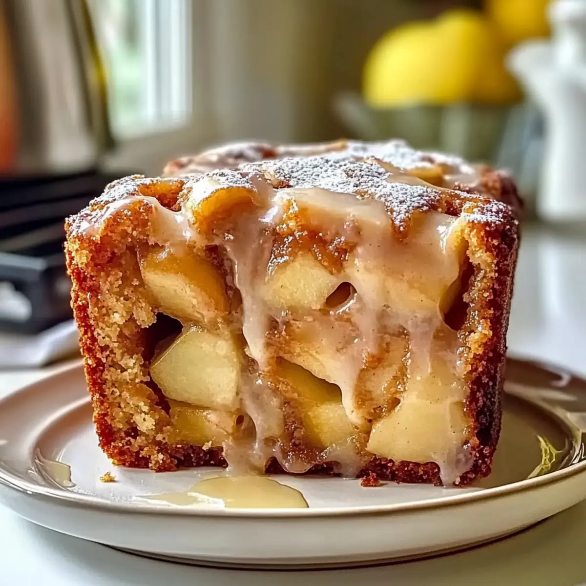 Country Apple Fritter Cake