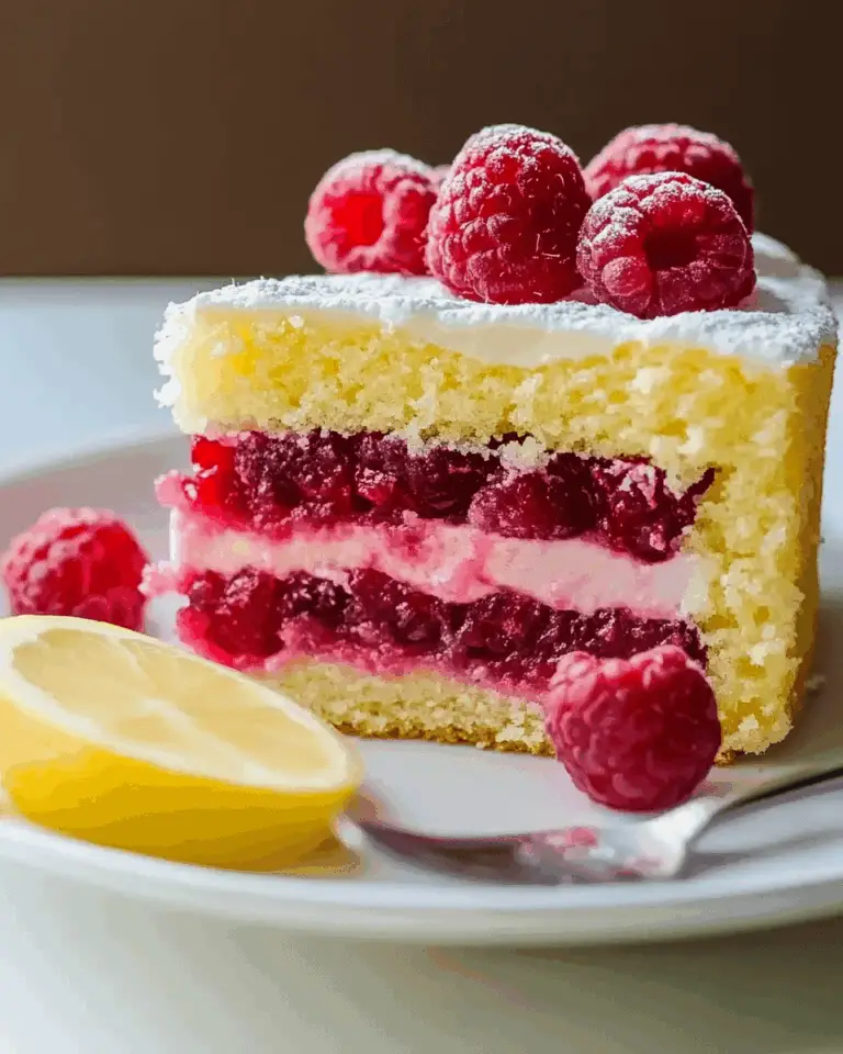 Lemon Raspberry Cake: Discover This Delicious Recipe! – Foodiee Fairy