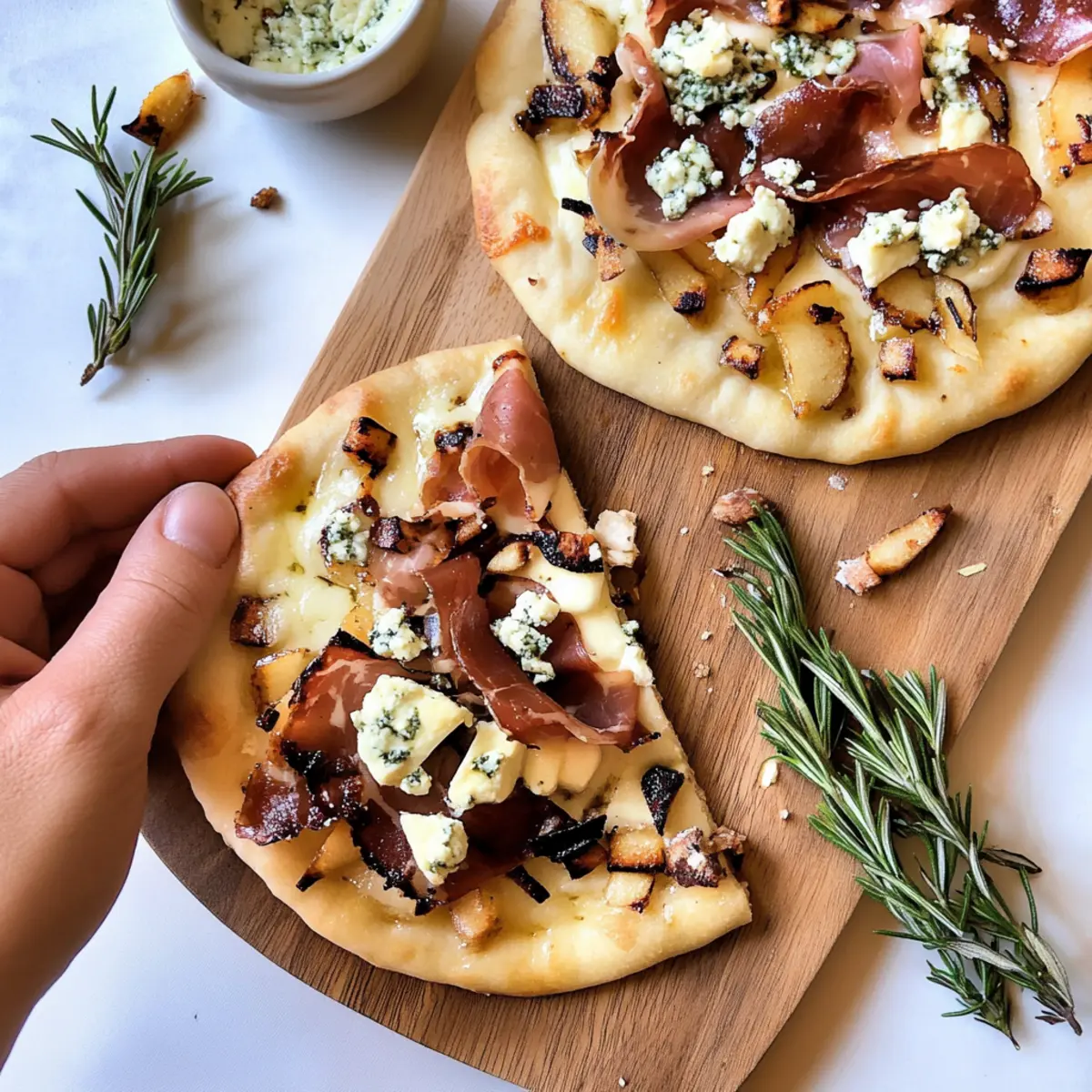 Prosciutto Pear Flatbread