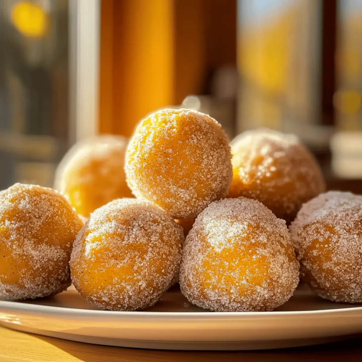 Delicious Baked Pumpkin Donut Holes