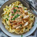 Grilled Chicken Alfredo Pasta