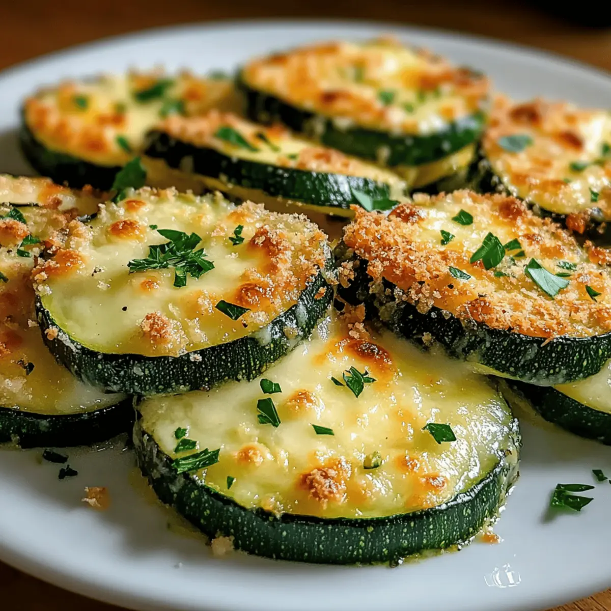 Baked Zucchini and Cheese