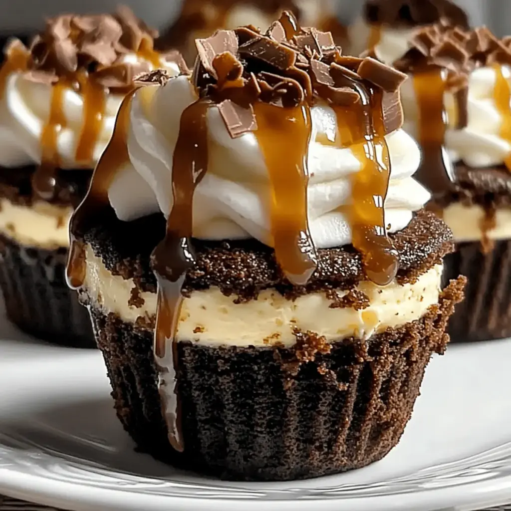 Loaded Brownie Cheesecake Cups