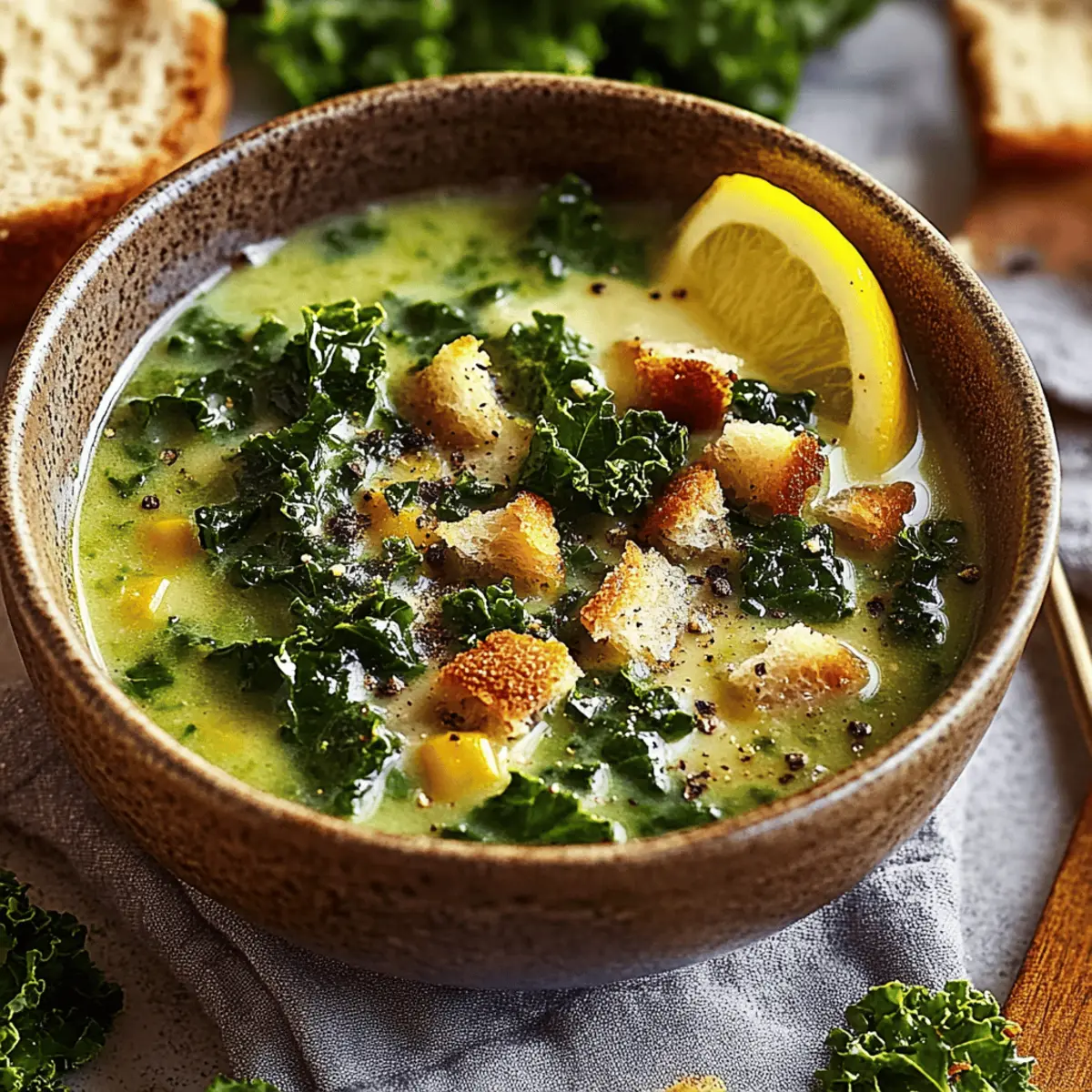 Creamy Kale Soup