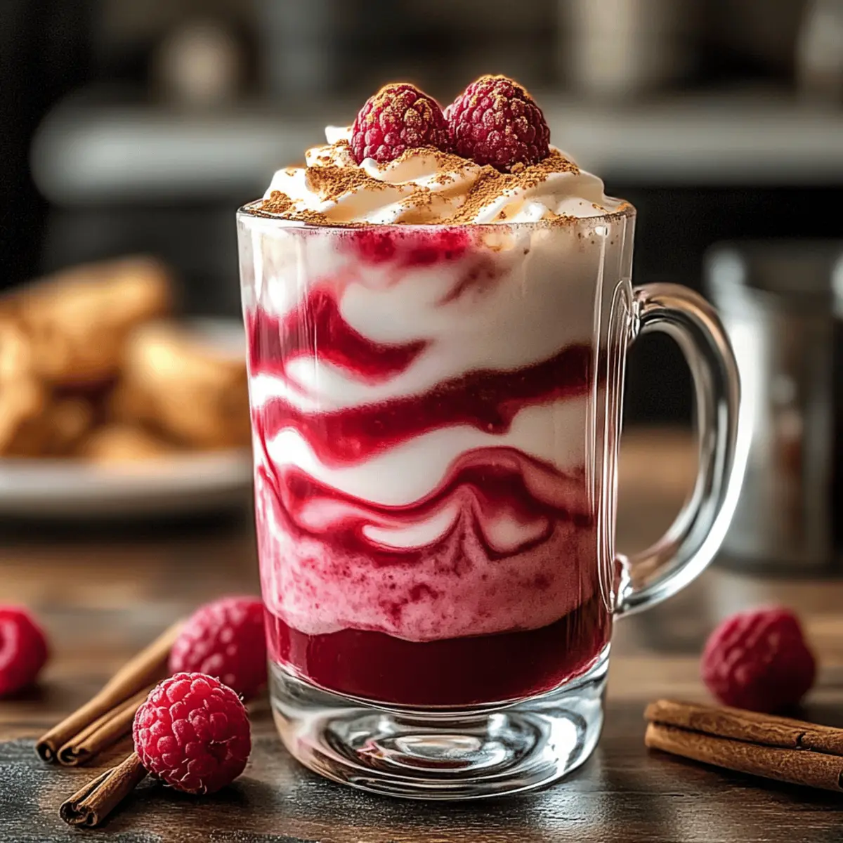 Iced Raspberry Vanilla Chai