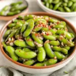 High-Protein Garlic Edamame