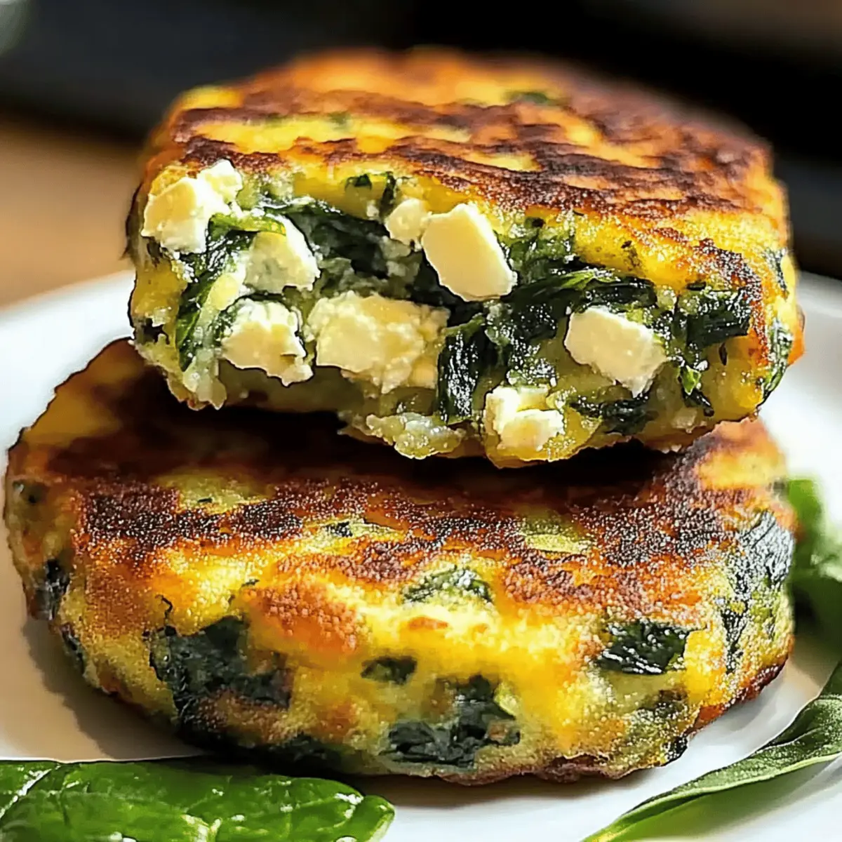 Spinach and Feta Patties
