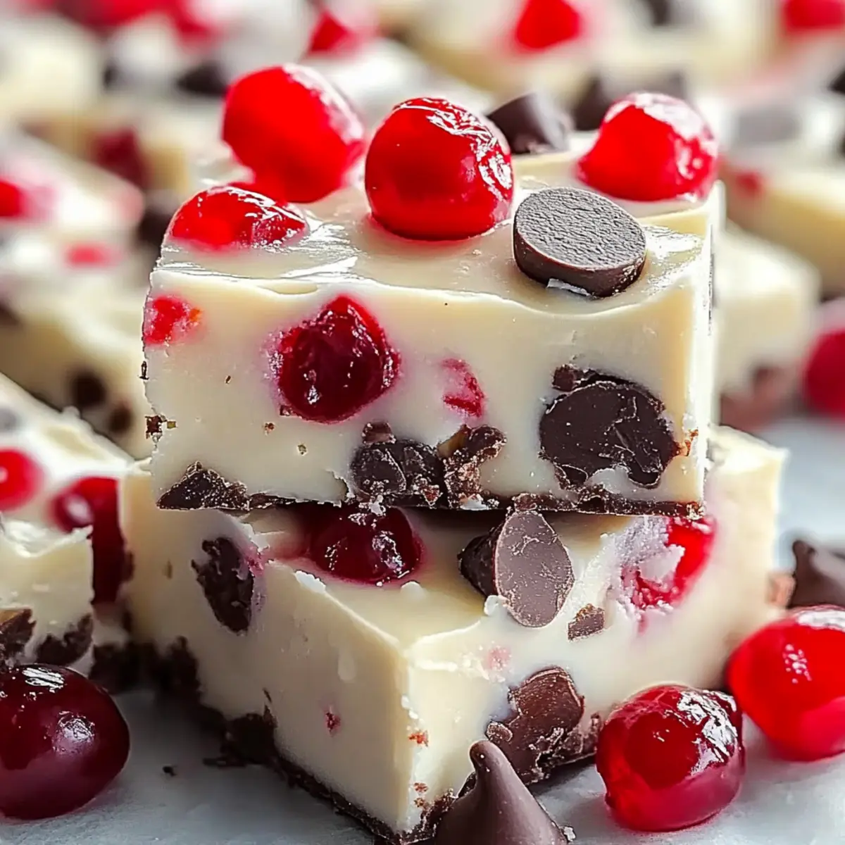 Cherry Garcia Fudge