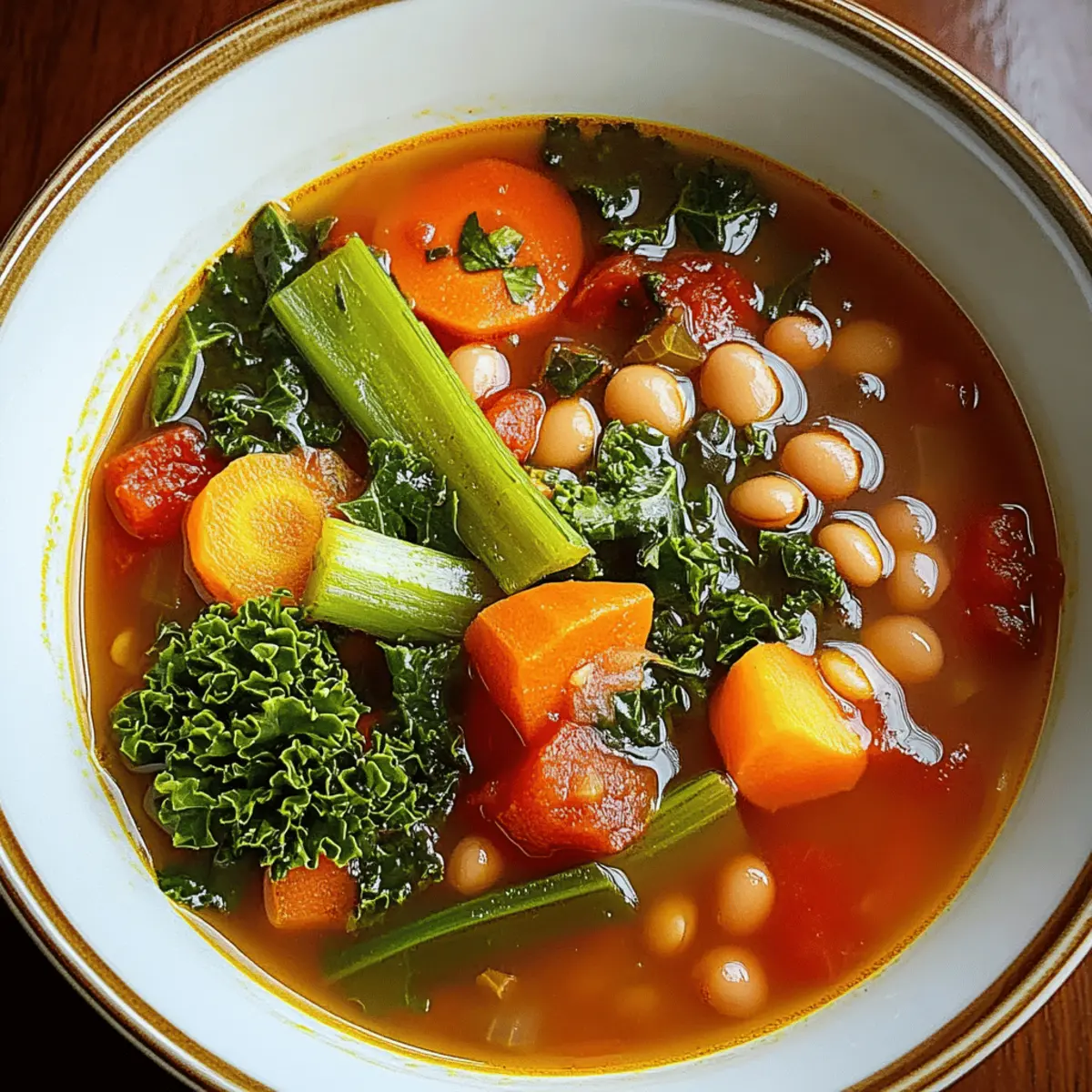 High-Protein Vegetable Soup