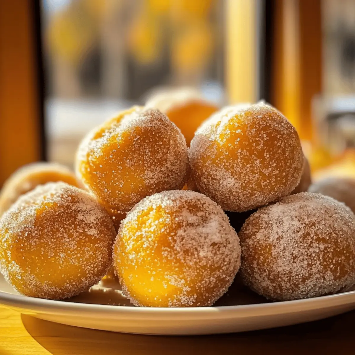 Delicious Baked Pumpkin Donut Holes