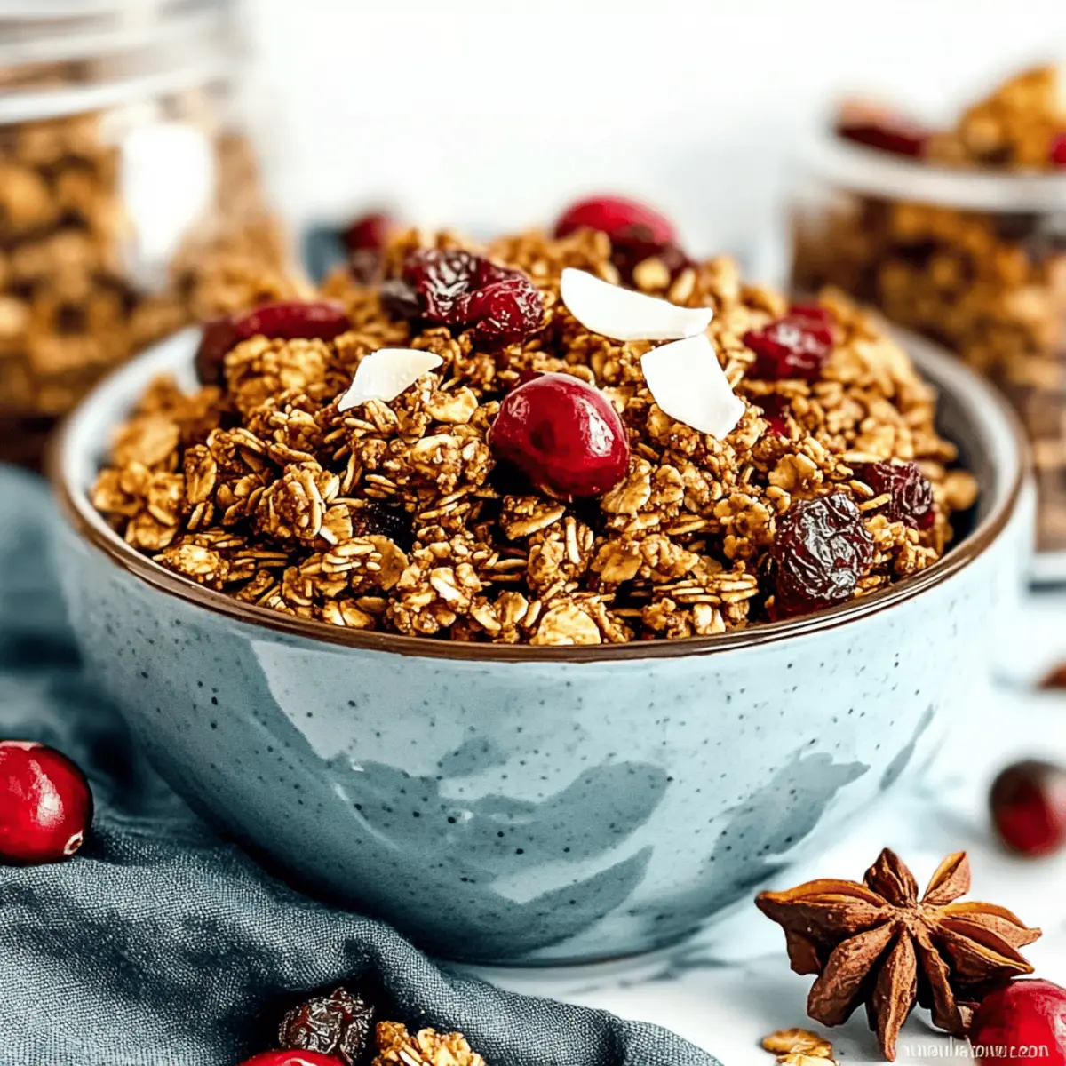 Gingerbread Granola