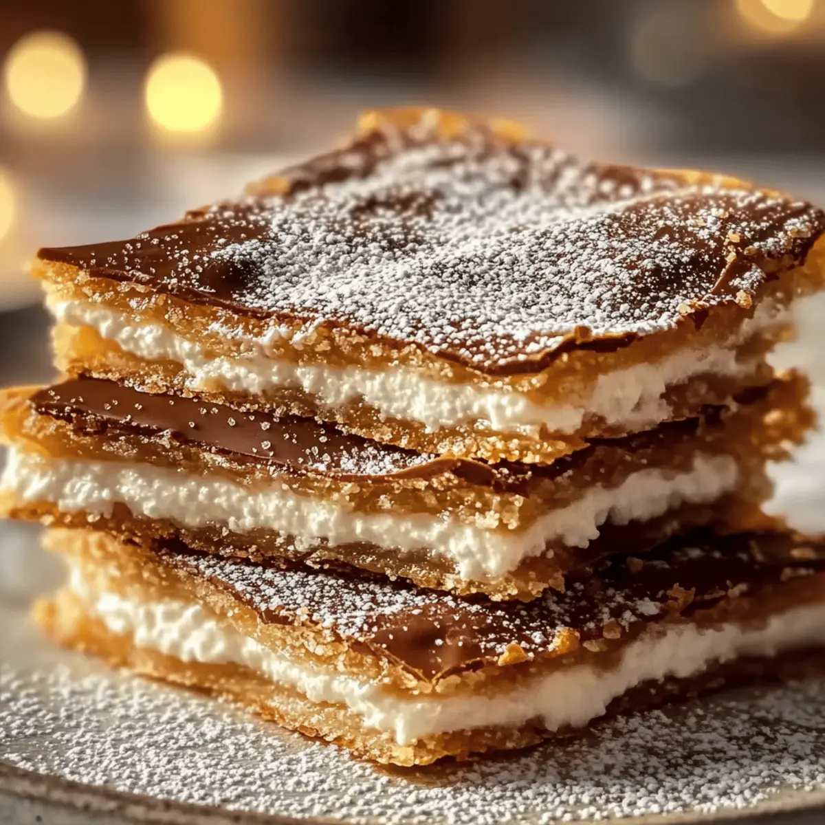 Churro Saltine Toffee