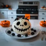 Skellington Cheese Ball Appetizer
