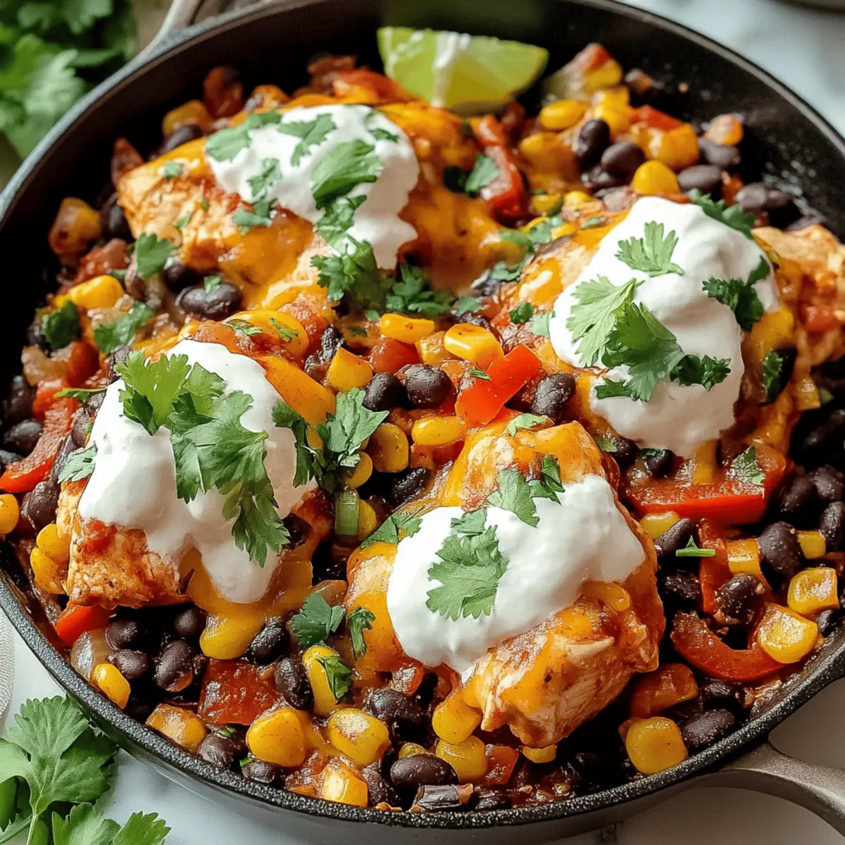 Santa Fe Chicken Skillet