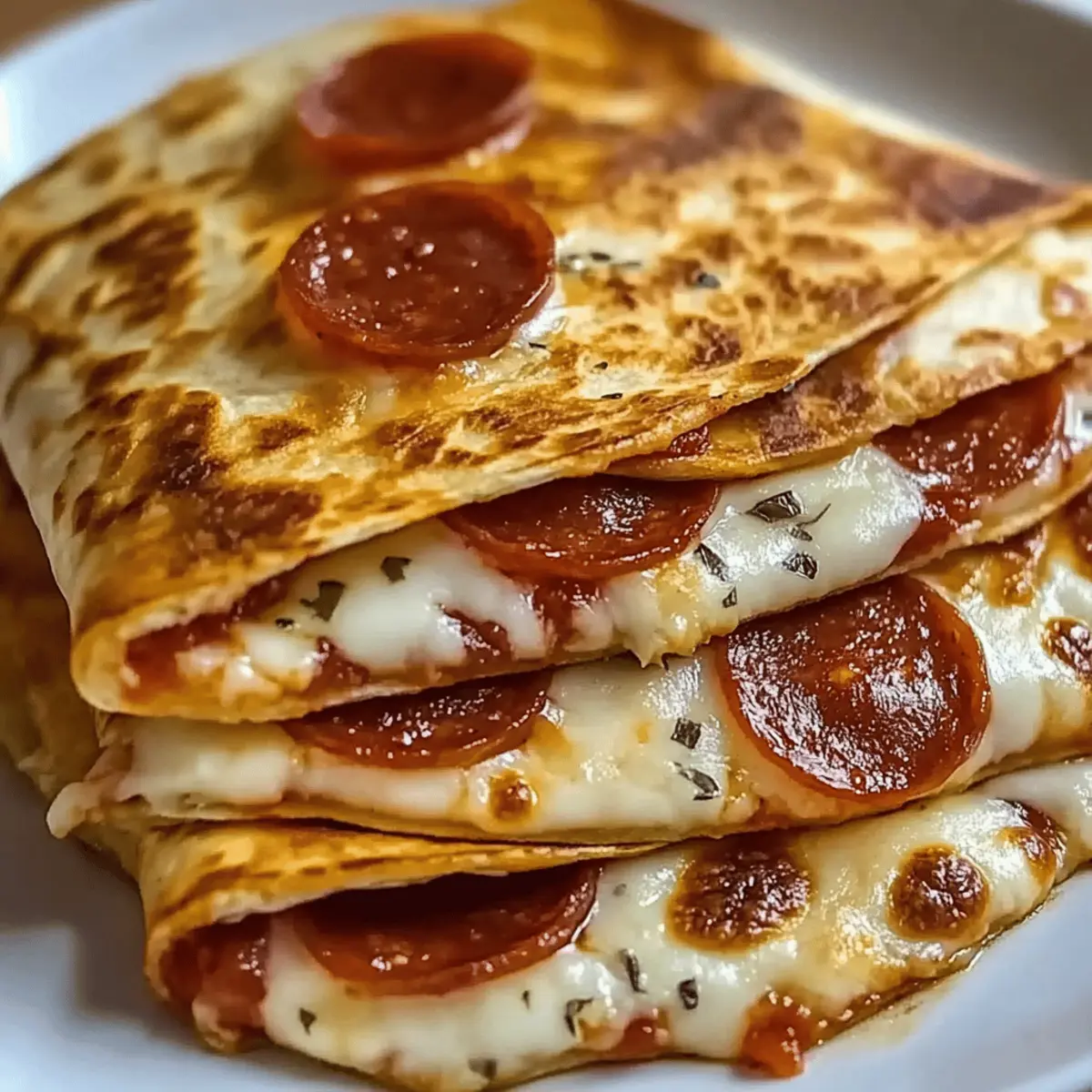 Pizza Quesadilla