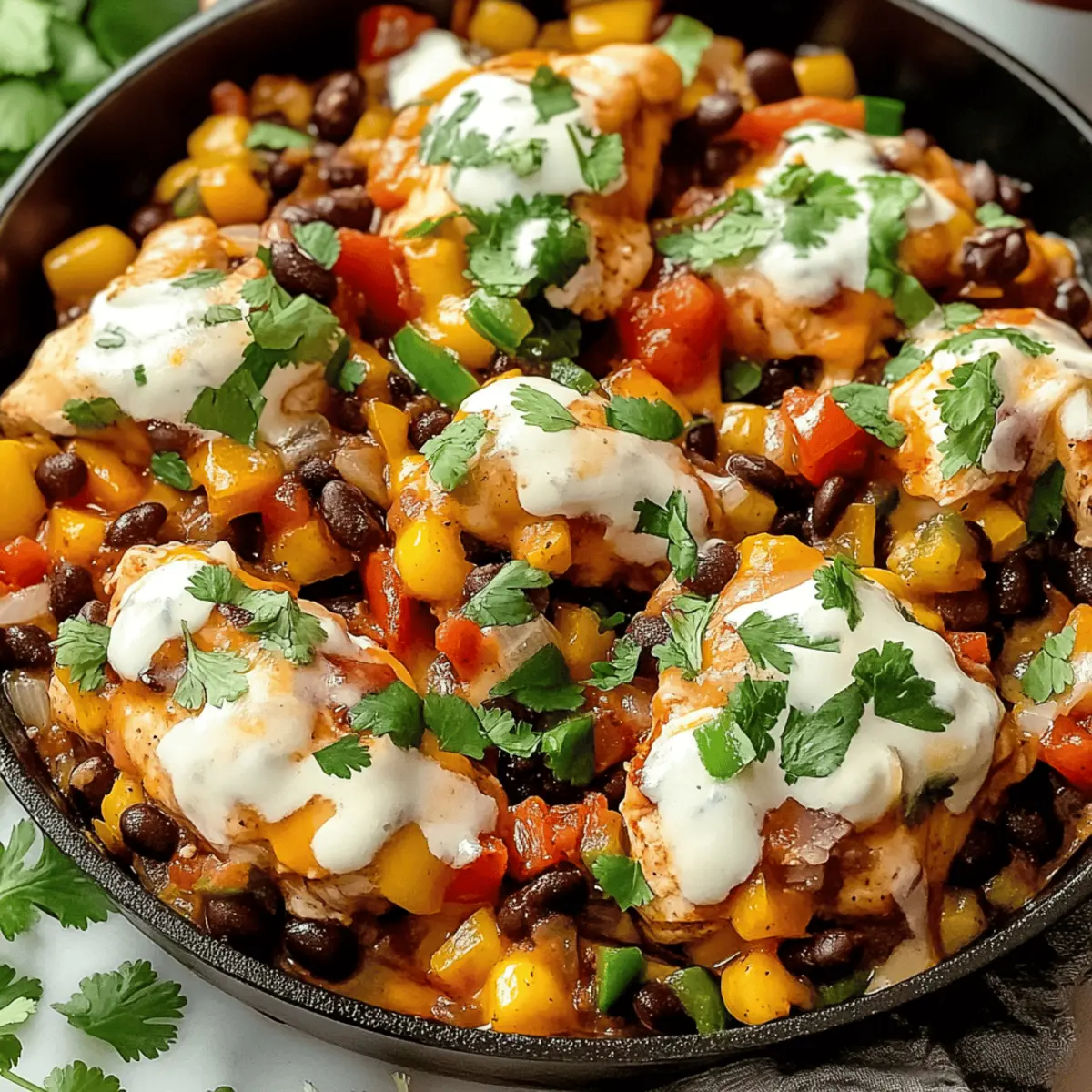 Santa Fe Chicken Skillet
