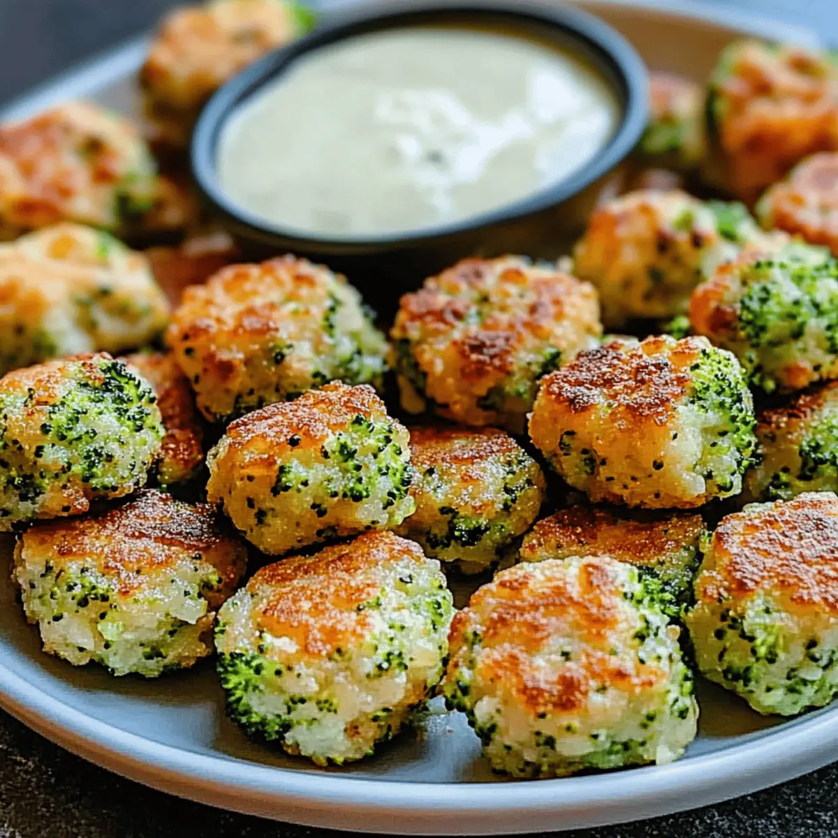 Cheesy Broccoli Tater Tots