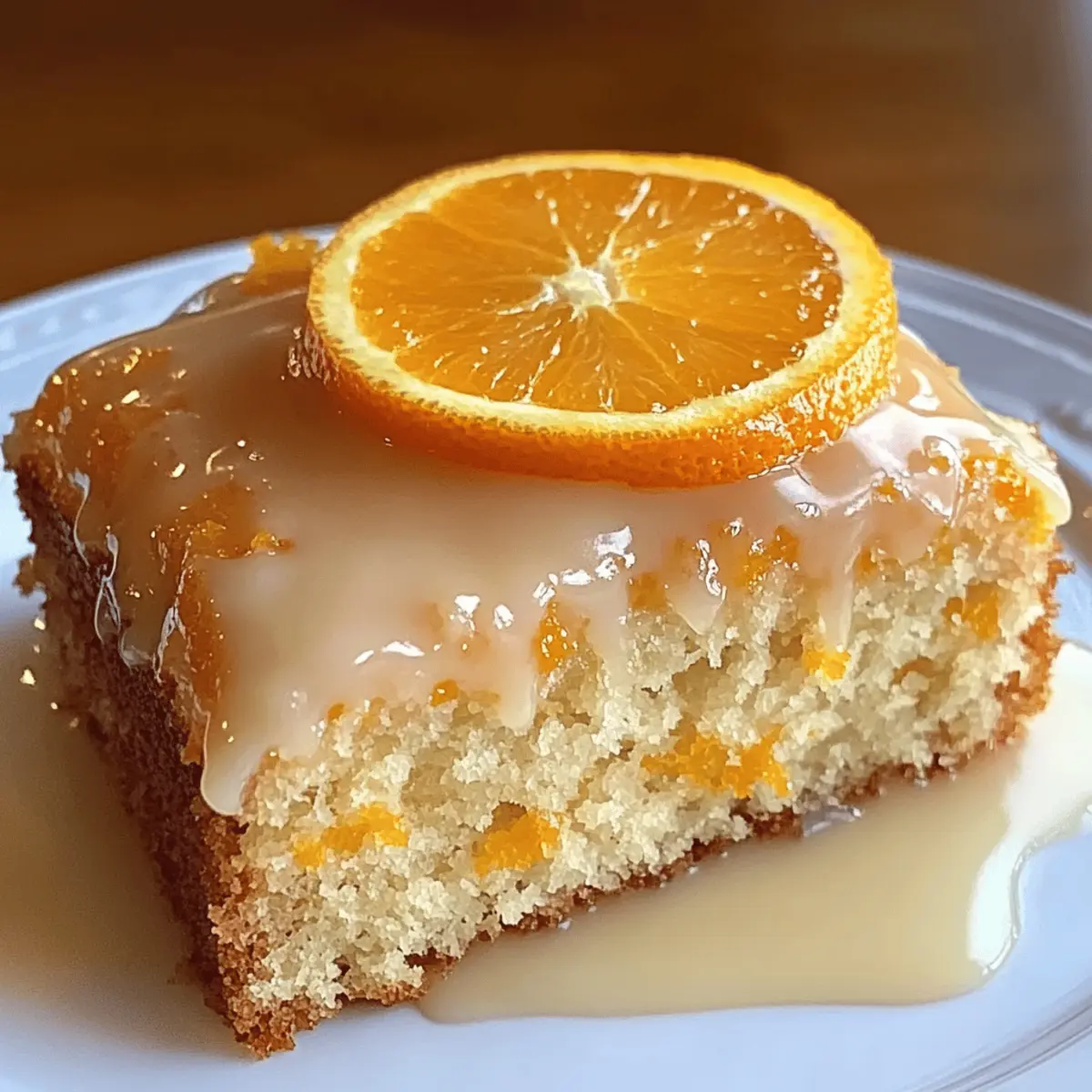 Juicy Orange Breakfast Cake