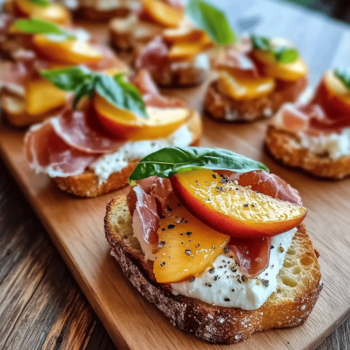 Cheesy Burrata Crostini