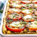 Slab Tomato Pie