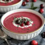 Spiced Cranberry Soup