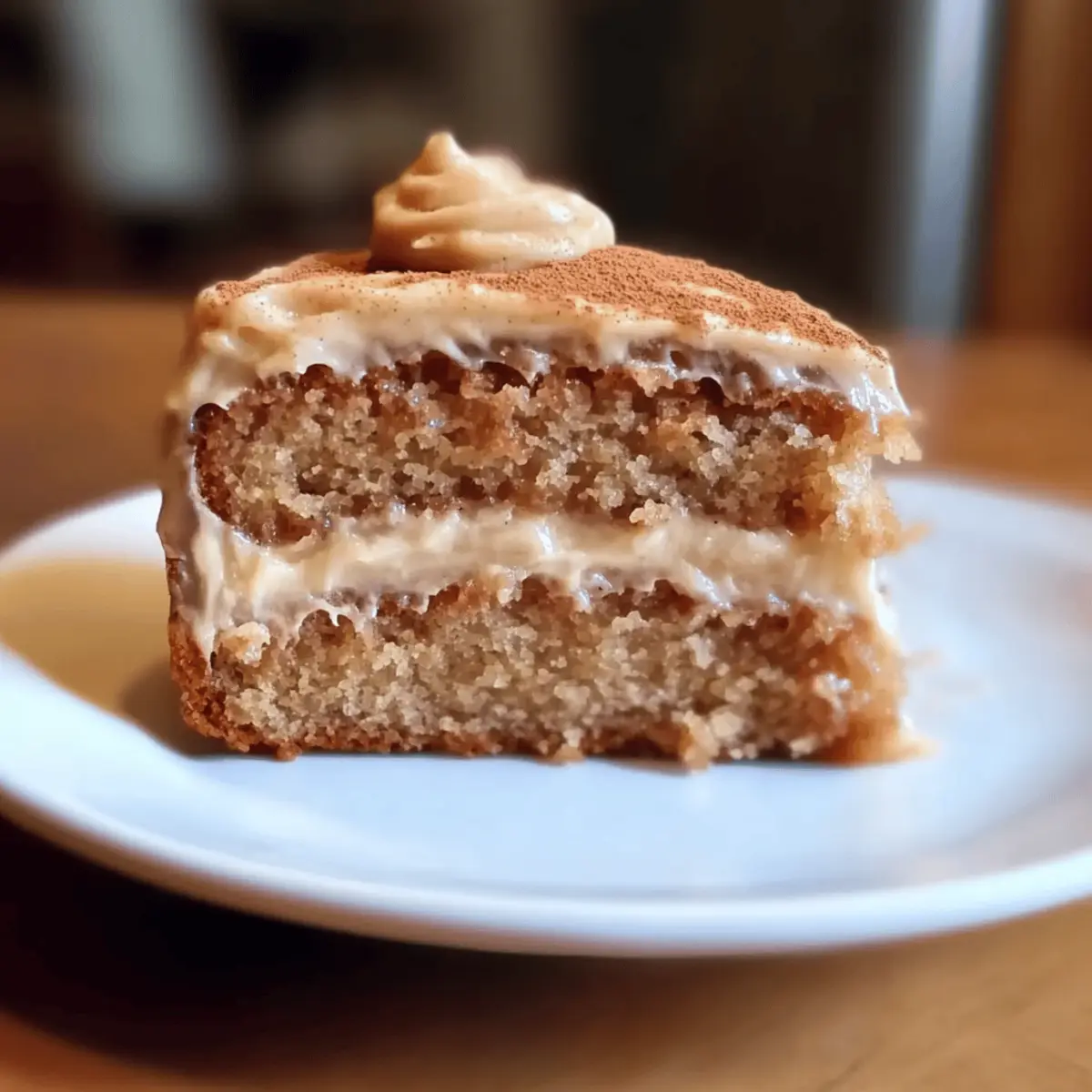 Applesauce Cake with Cinnamon Cream Cheese Frosting
