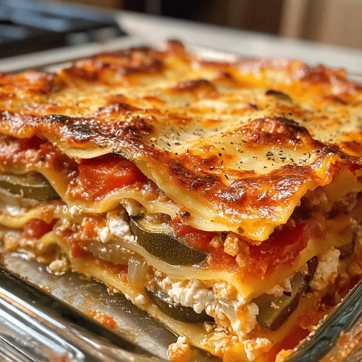 Baked Italian Vegetable Lasagna