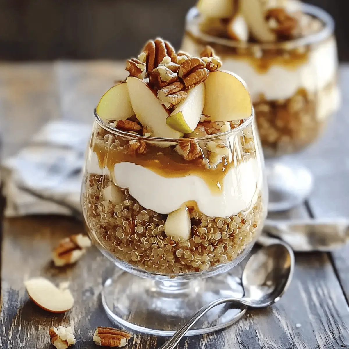 Apple Cinnamon Quinoa