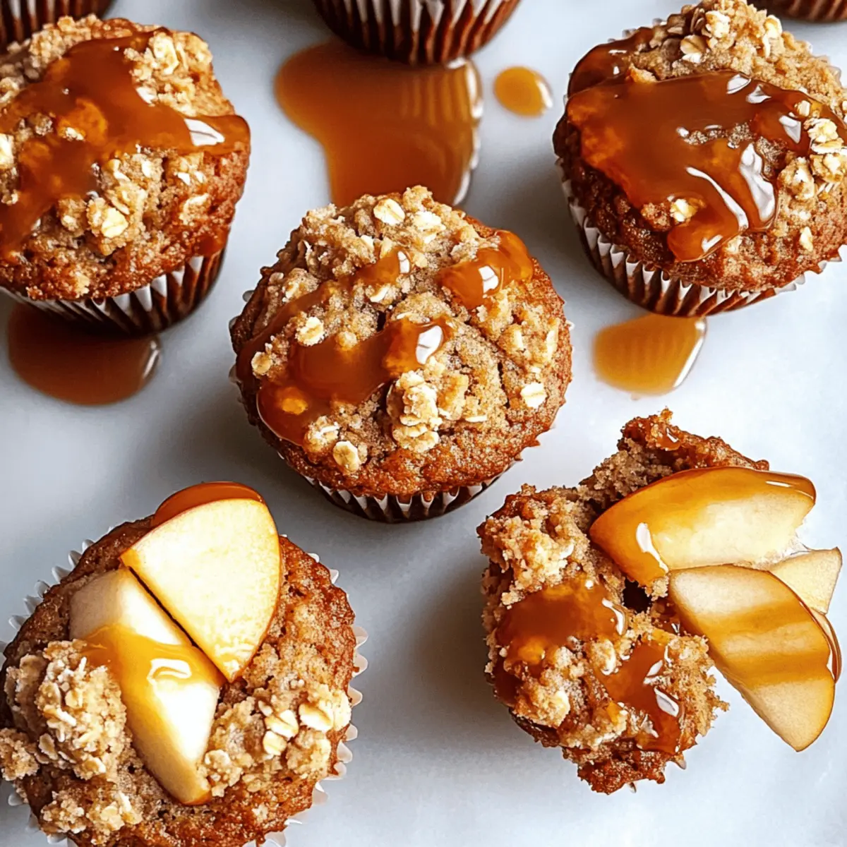 Caramel Apple Muffins