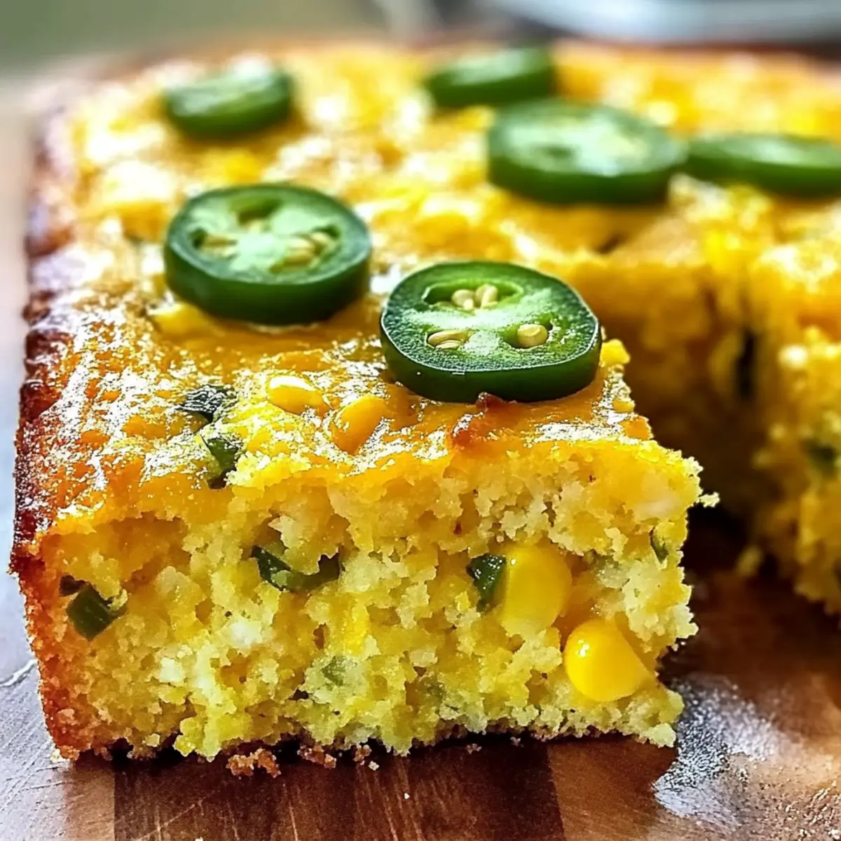Jalapeño Cheddar Cornbread