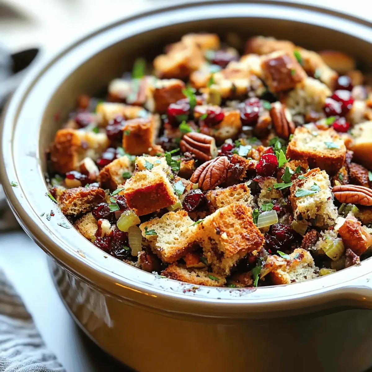 Slow Cooker Cranberry Pecan