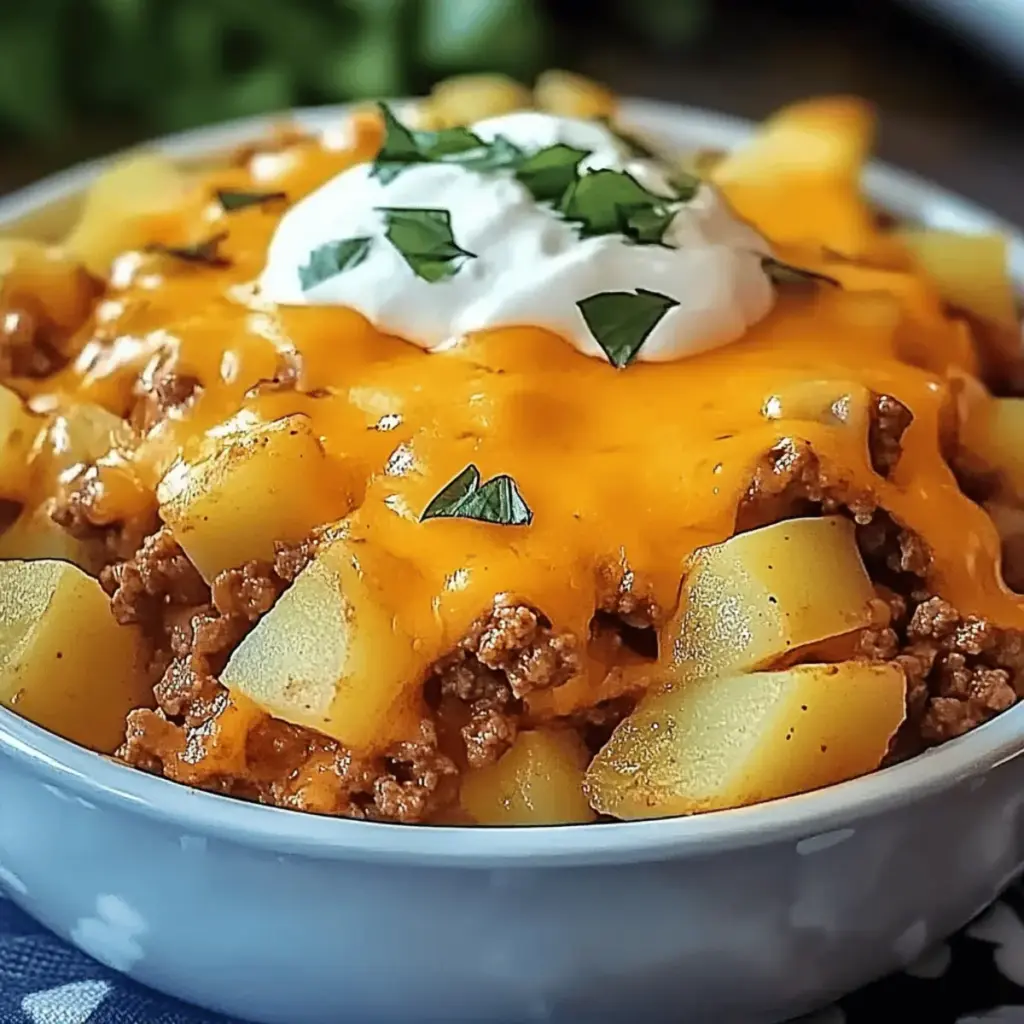 Cheesy Taco Potato