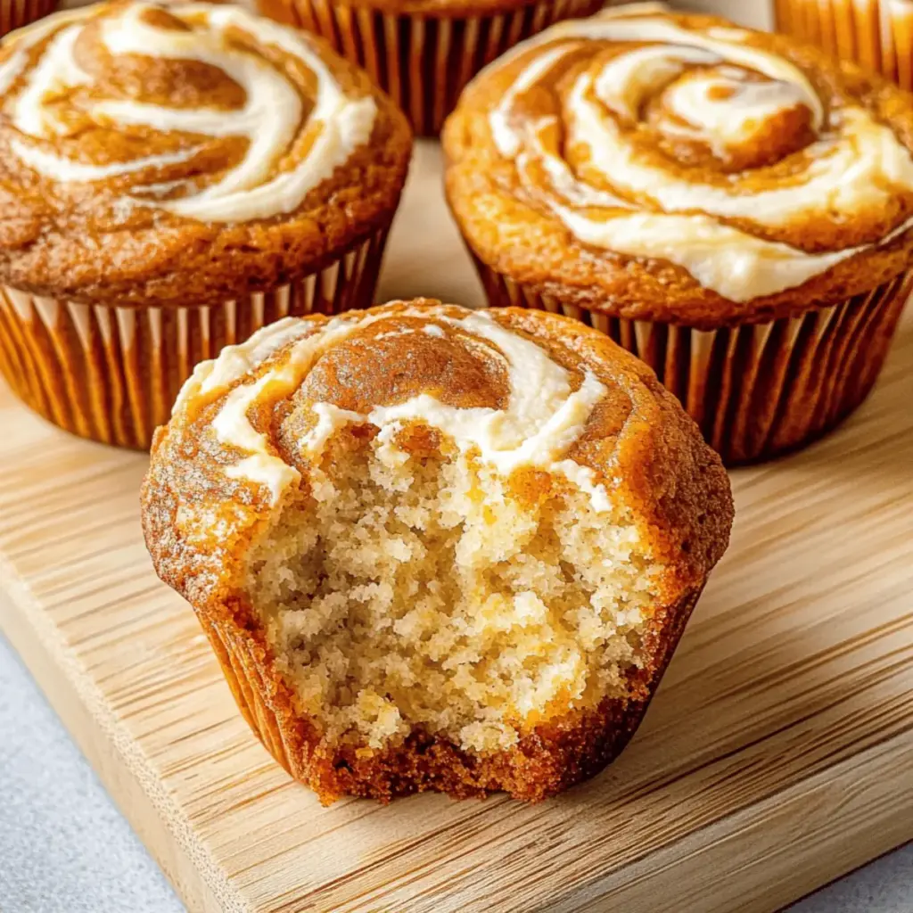 Pumpkin Cream Cheese Muffins