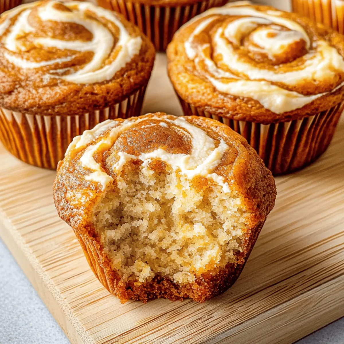 Pumpkin Cream Cheese Muffins