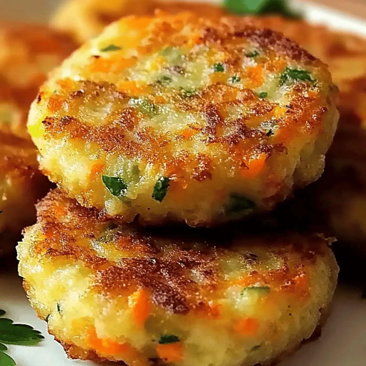Air Fryer Veggie Potato Cakes