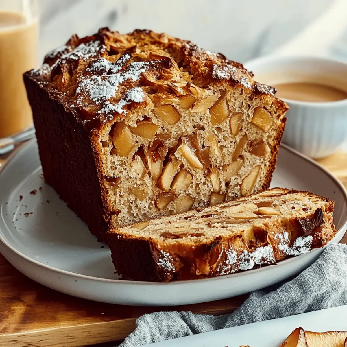 Roasted Apple Bread