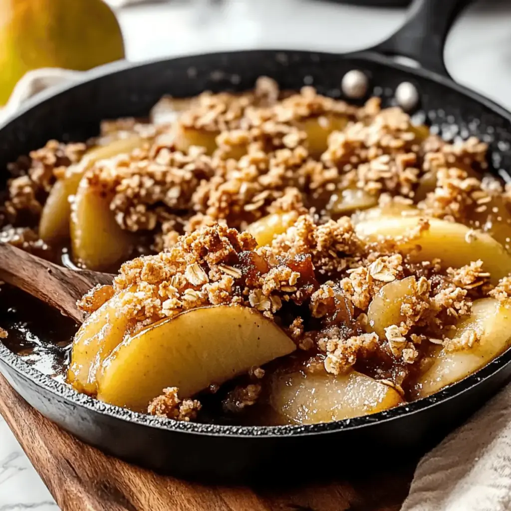 Skillet Pear Crisp