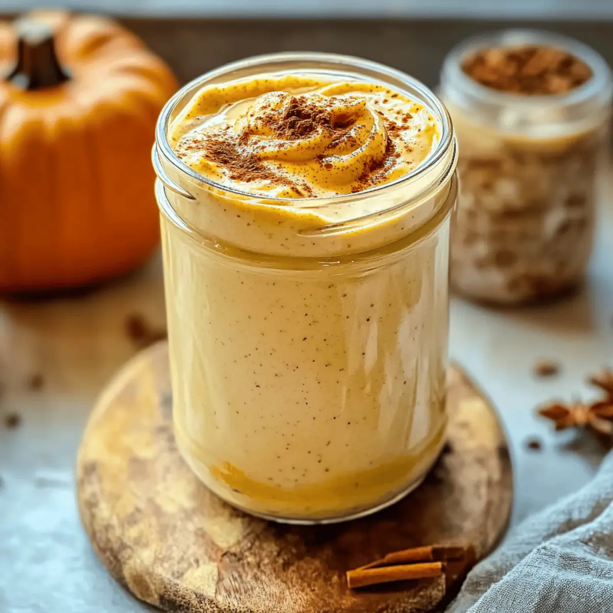 Pumpkin Spice Smoothie