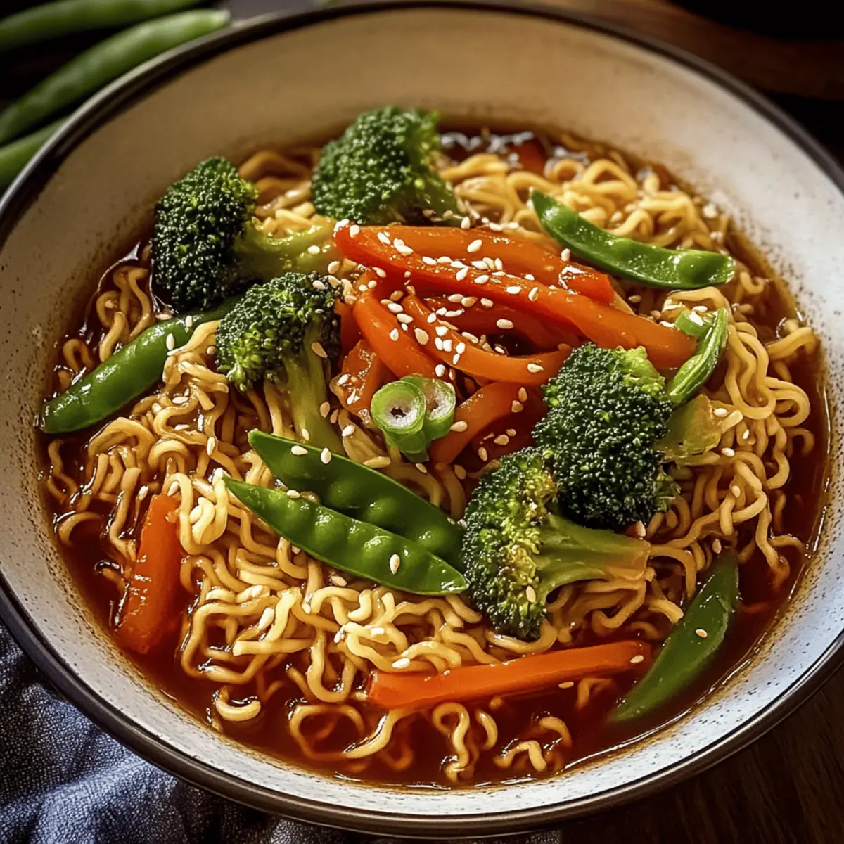 Saucy Ramen Noodles Vegan