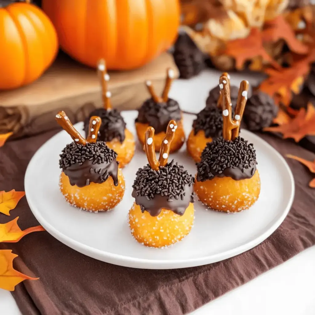 Acorn Donut Holes