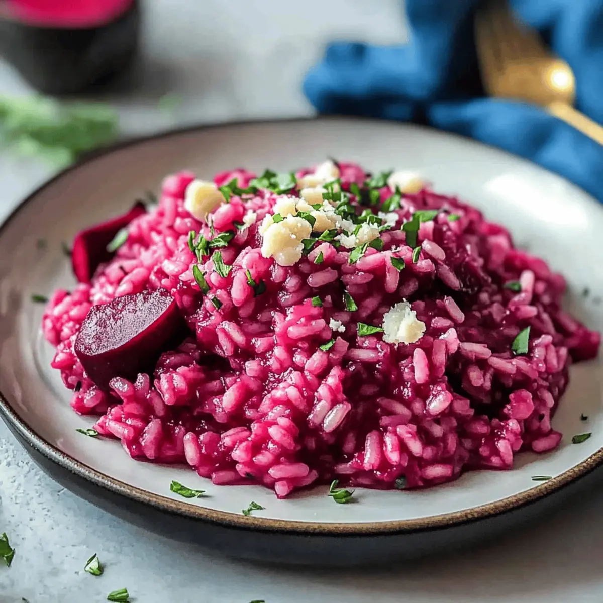 Beet Risotto