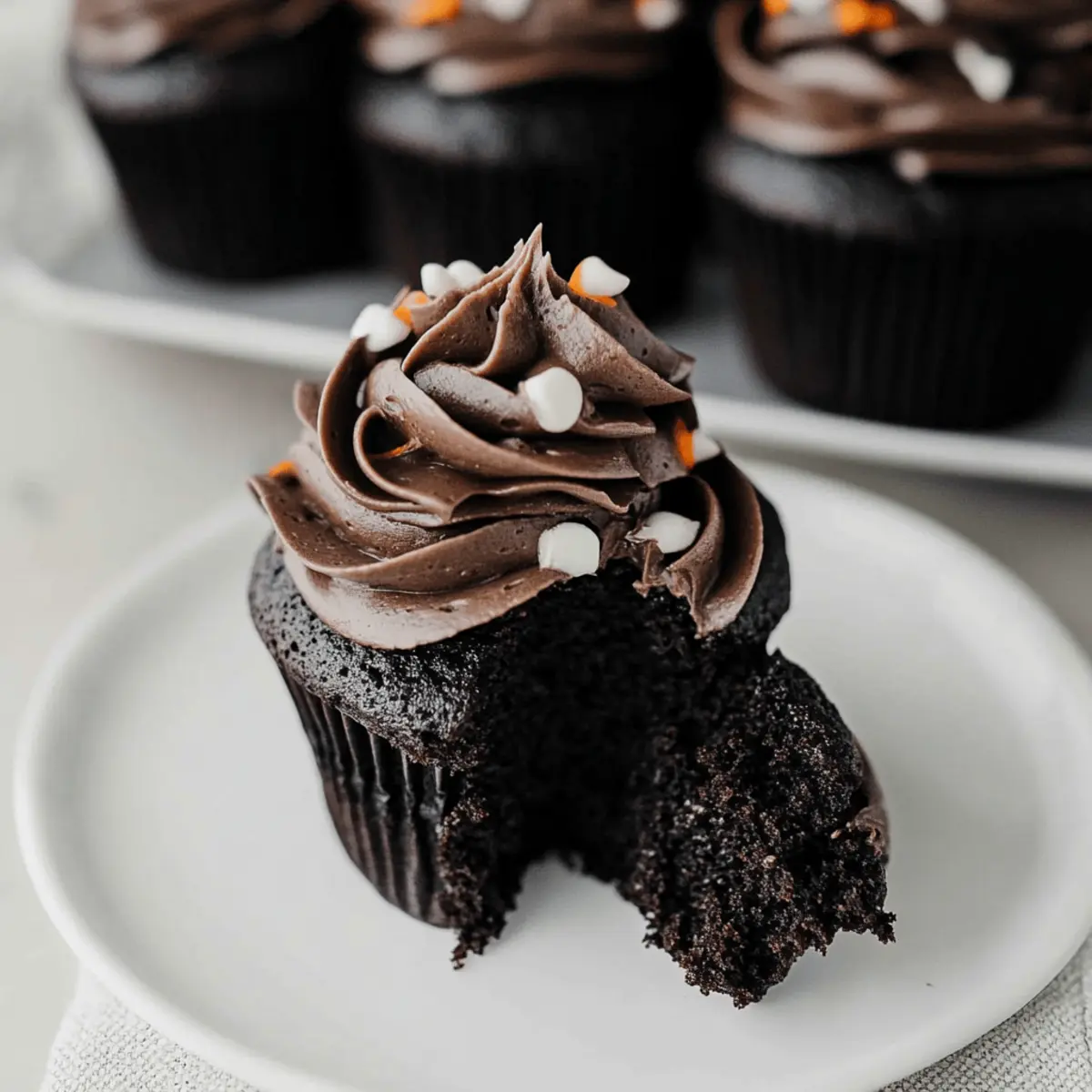 Black Velvet Cupcakes