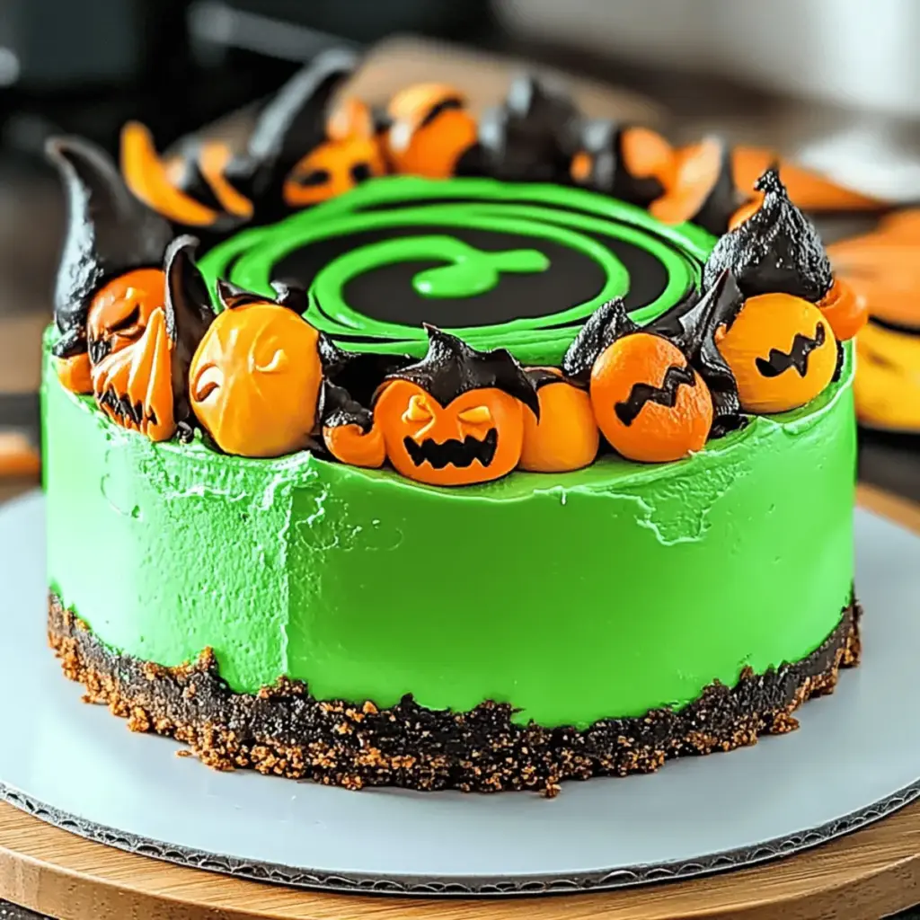 Enchanting Witch’s Cauldron Cheesecake