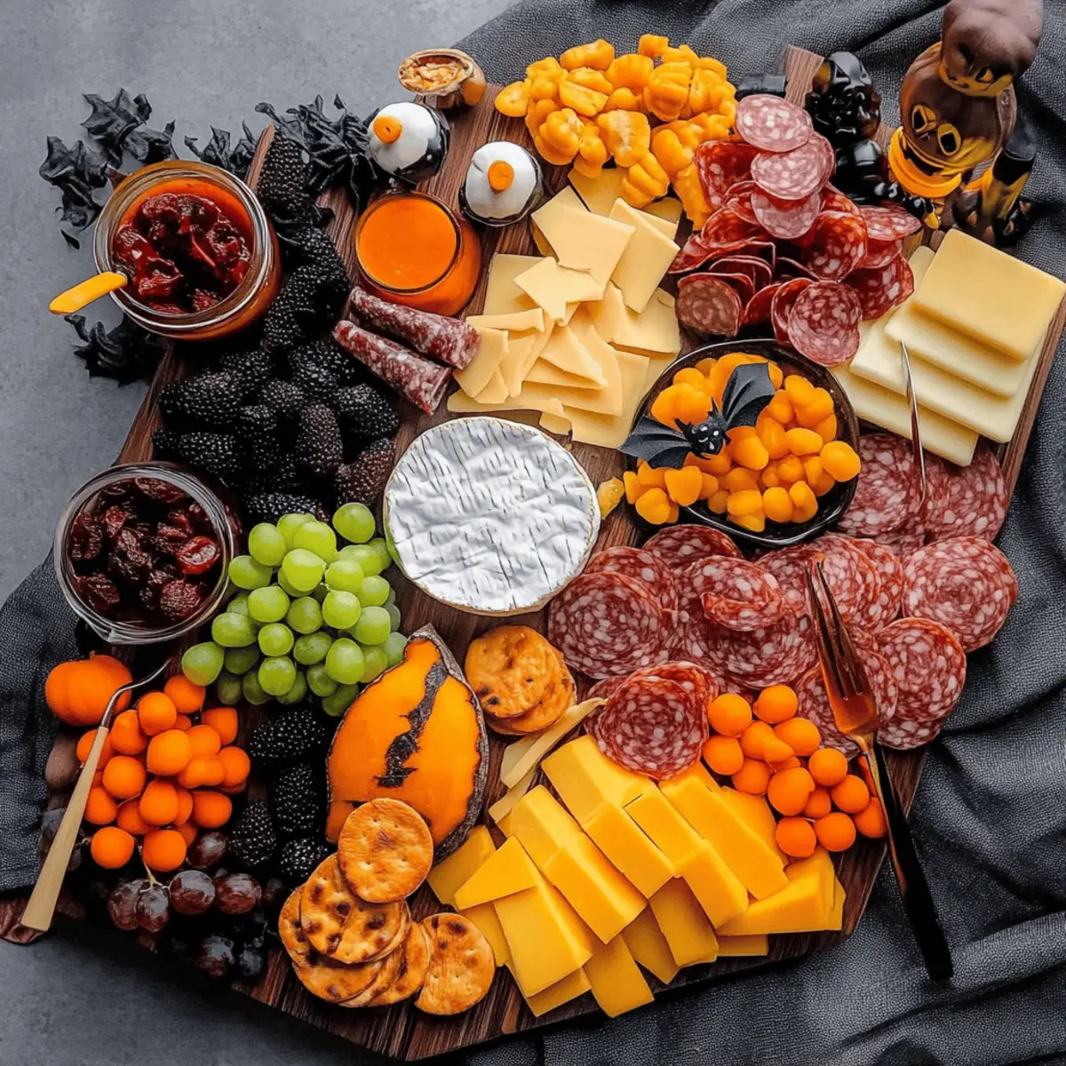 Halloween Cheese Board