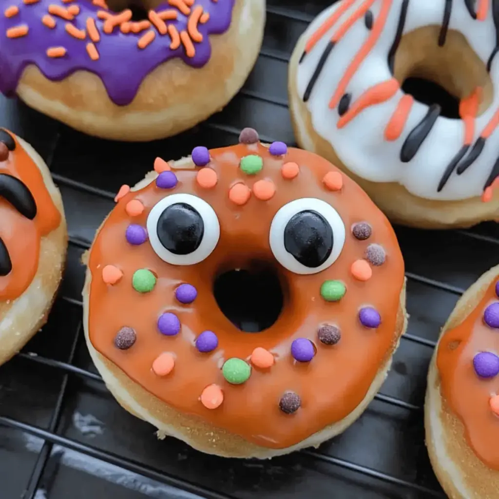 Halloween Monster Donuts