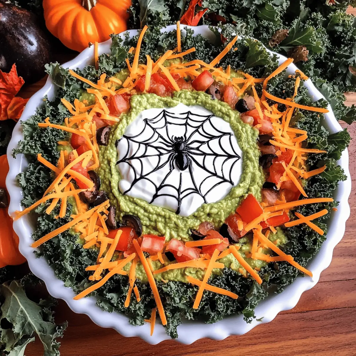 Halloween Taco Dip