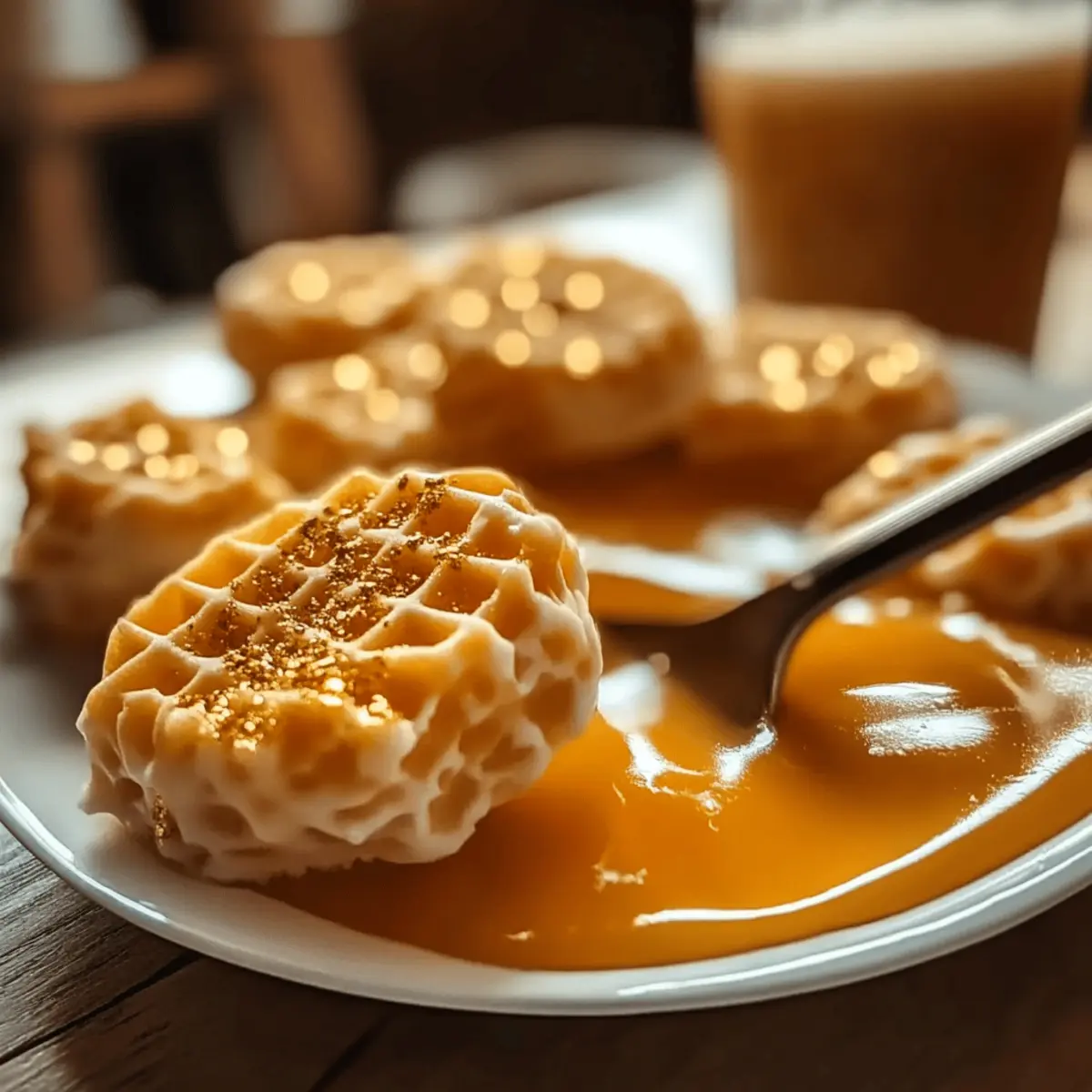 Hufflepuff Honeycomb Butterbeer Treats